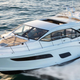 A photo of a Sea Ray 460 Sundancer yacht.